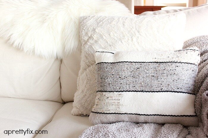 DIY Woven No-Sew Pillow