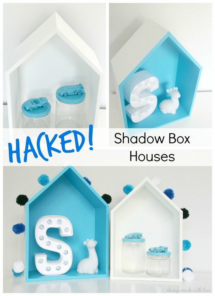 Hacked! Shadow Box Houses