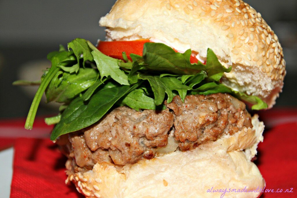 moroccan lamb burgers