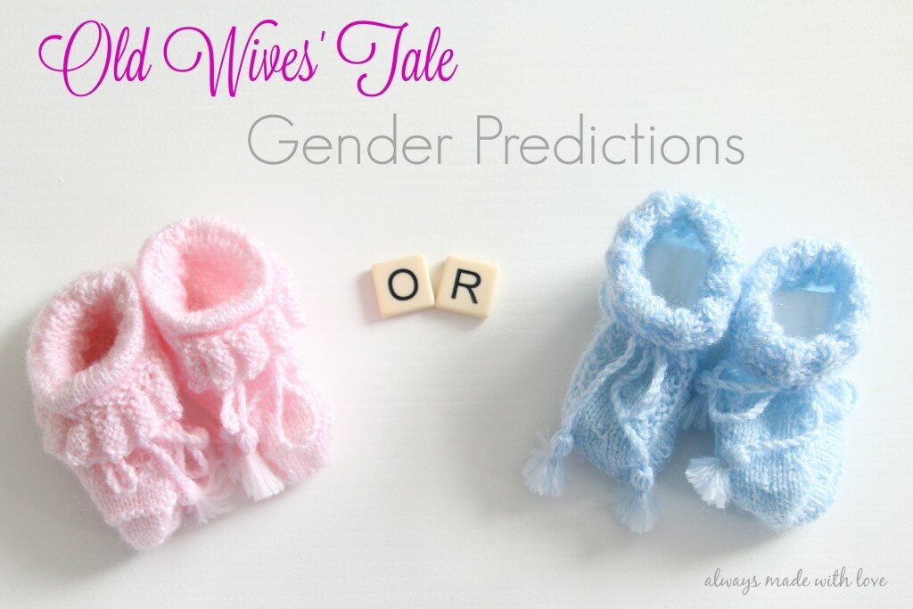 Pink or Blue? Old Wives’ Tale Gender Predictions