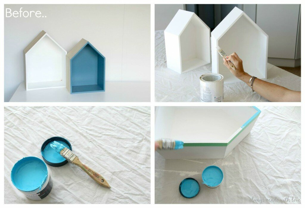 Shadow Box-Houses-Step-by-Step