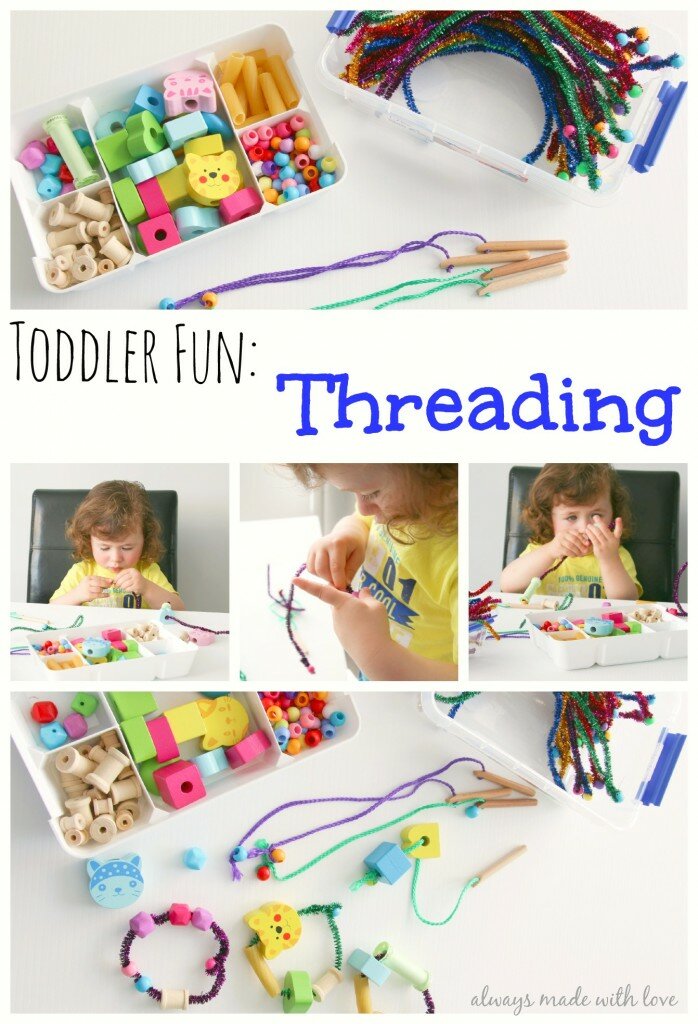 Toddler Fun Threading