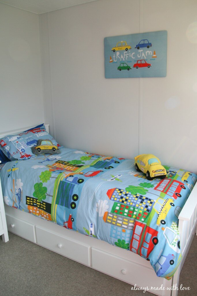 Transport Inspired Boys Bedroom