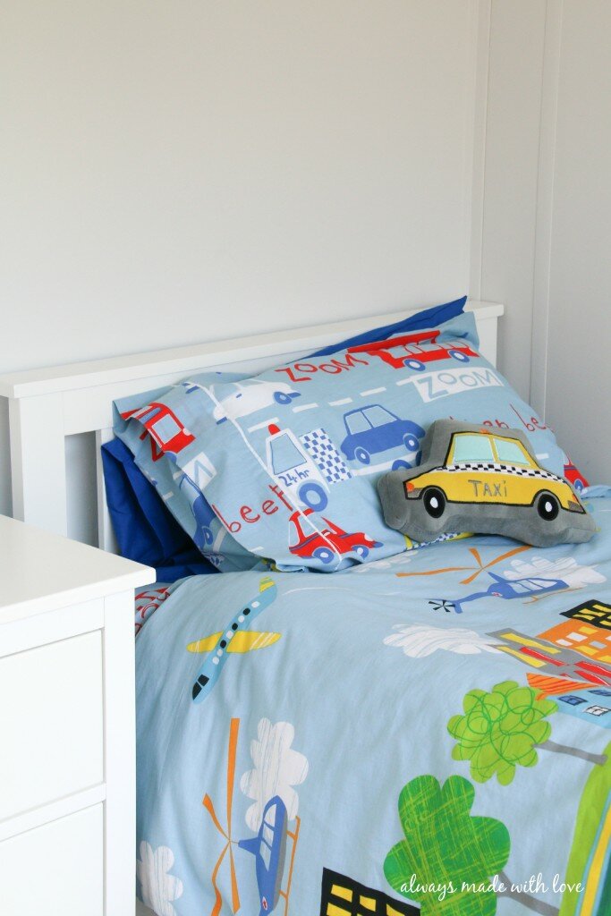 Transport Inspired Boys Bedroom