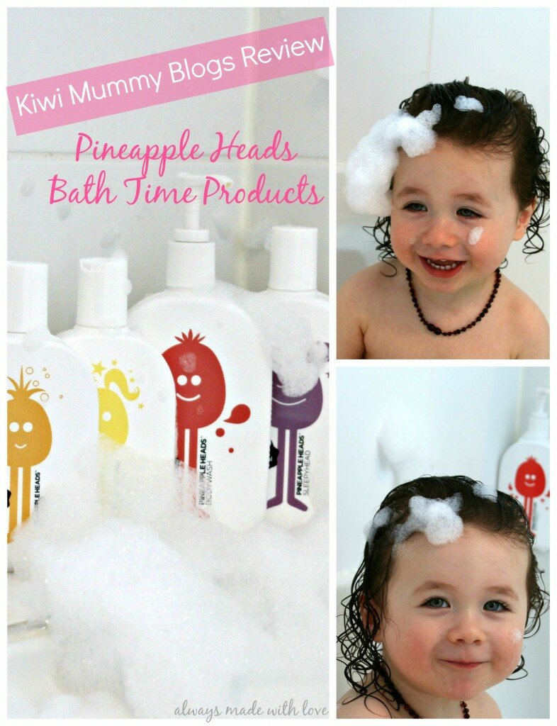 Pineapple Heads Bath Time Products 