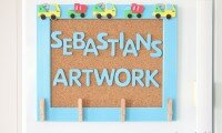 childrens-artwork-display